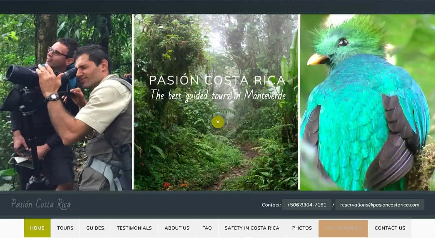 Pasión Costa Rica – Antes